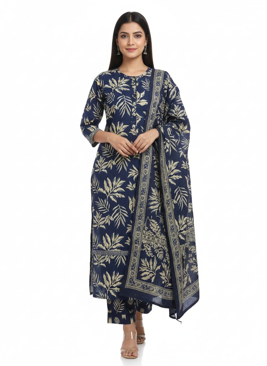 Cotton Kurti Set JKS826 by Juss Apparels