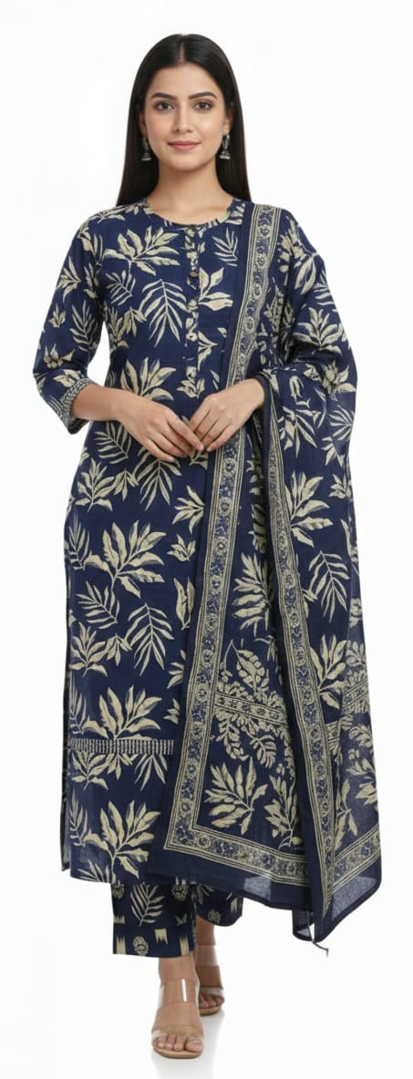 Cotton Kurti Set JKS827 by Juss Apparels