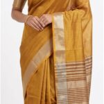Premium Mustard Yellow Bangalore Silk Saree with Zari Border | Festive & Wedding Wear | SKU JBS38